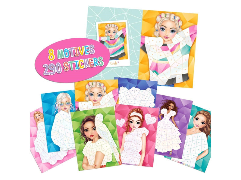 Topmodel  Number Sticker Fantasy