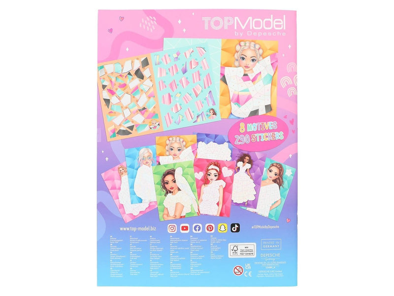 Topmodel  Number Sticker Fantasy