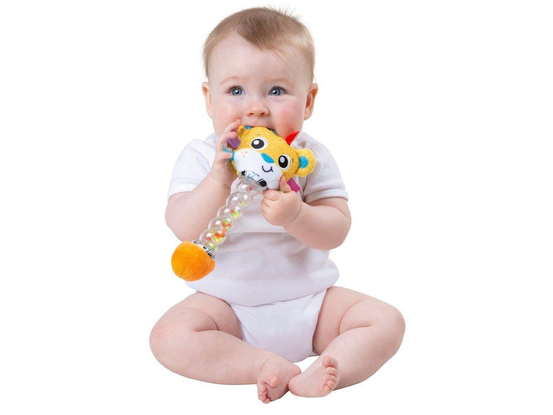 Playgro Safari Shaker Rain Rattle Stick