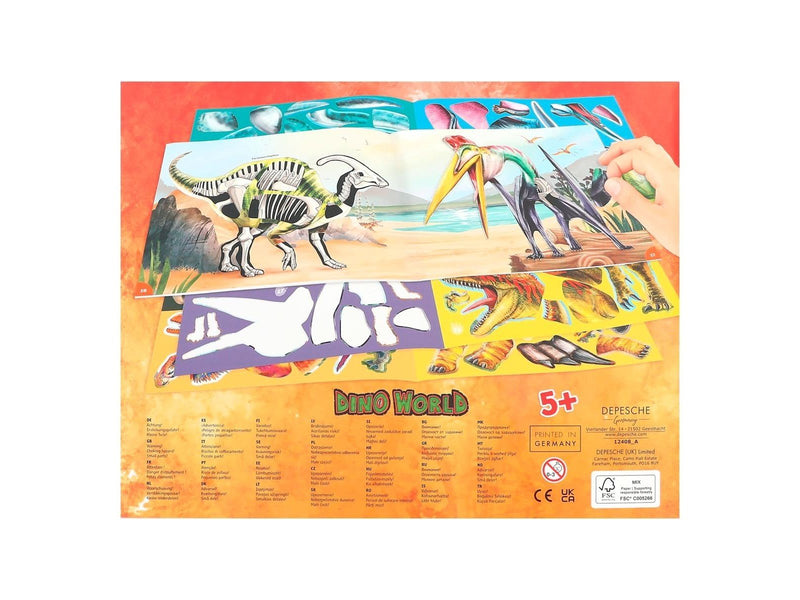 Dino World Sticker Fun