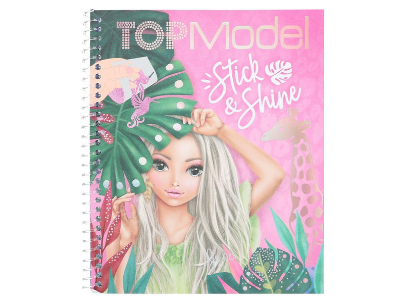 Topmodel Colouring Book Stick & Shine