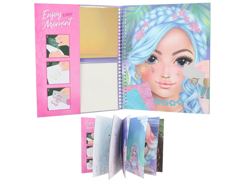 Topmodel Colouring Book Stick & Shine
