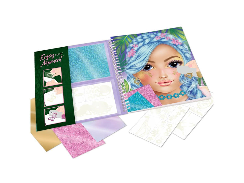Topmodel Colouring Book Stick & Shine