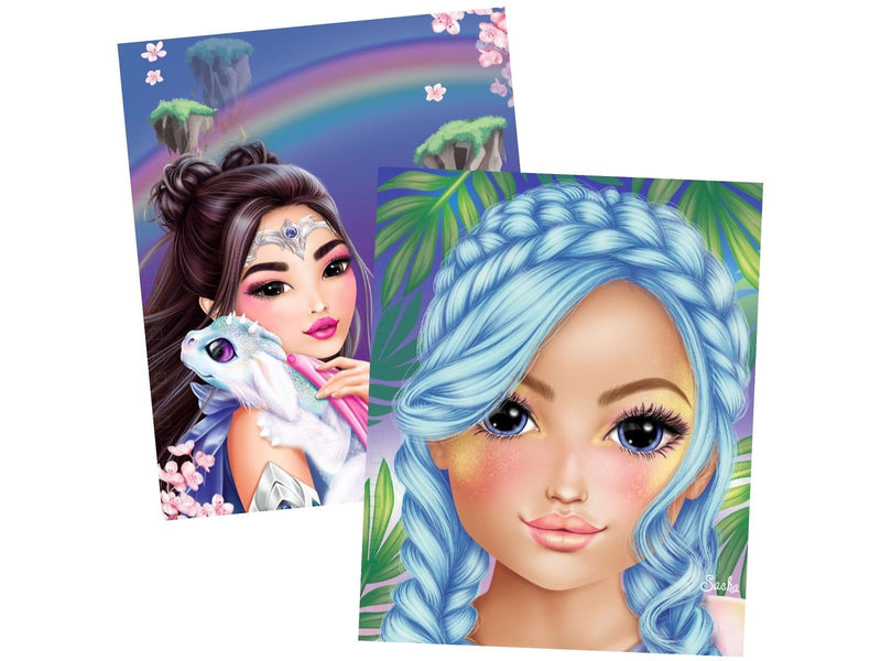 Topmodel Colouring Book Stick & Shine