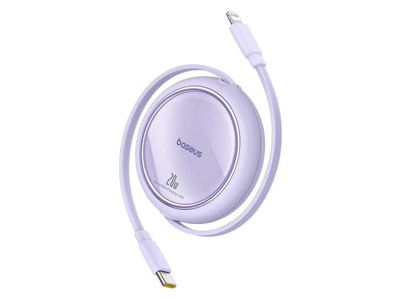 Baseus Free2Pull USB-C to iP 20W 1m USB cable (purple)