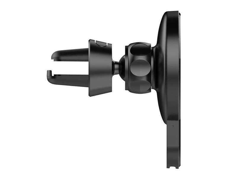 LDNIO MA20 car holder with 15W inductive charger and metal ring (black)