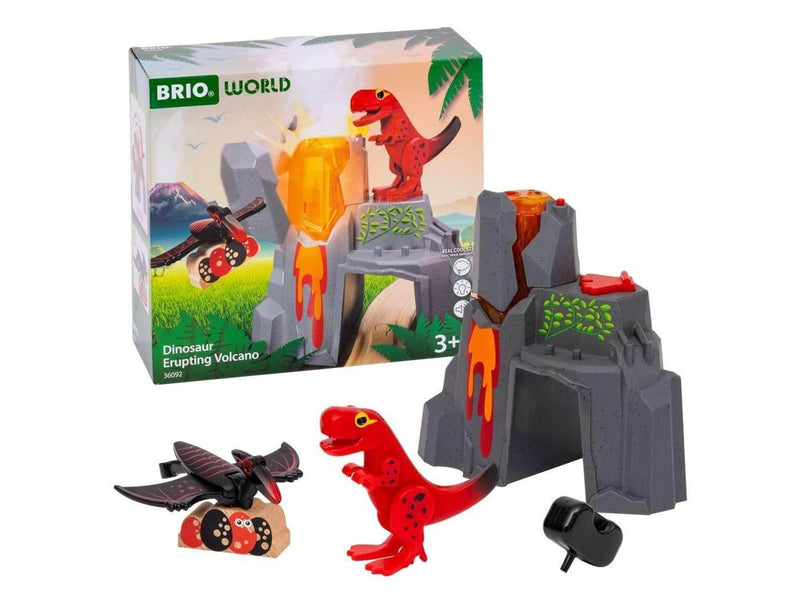 Brio 36092 Dinosaur Erupting Volcano