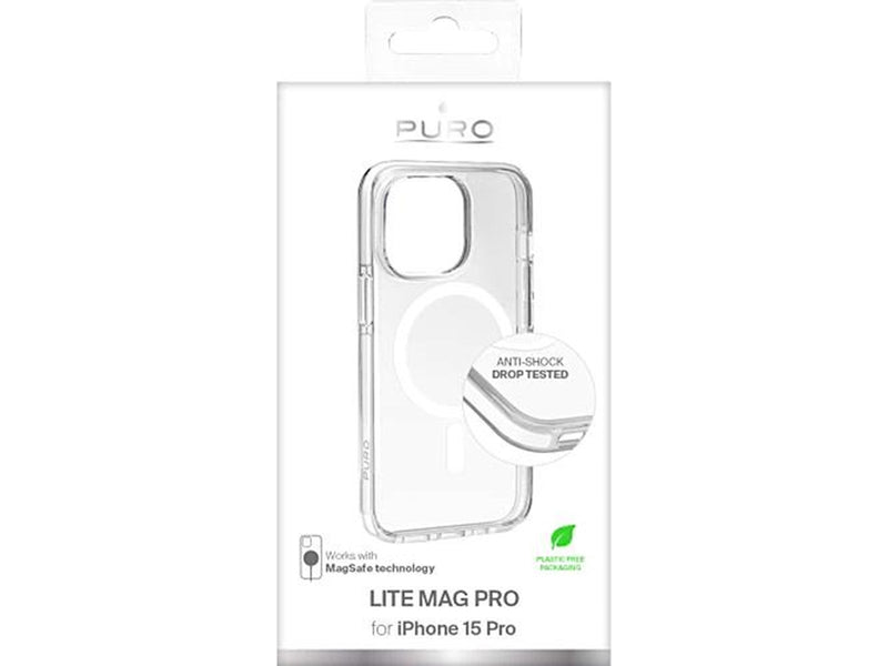 Puro White Cover - iPhone 15 Pro