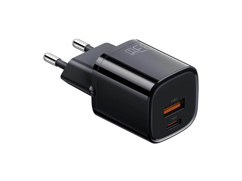 Mcdodo Charger Nano GaN CH-0151 USB + USB-C 33W (black)