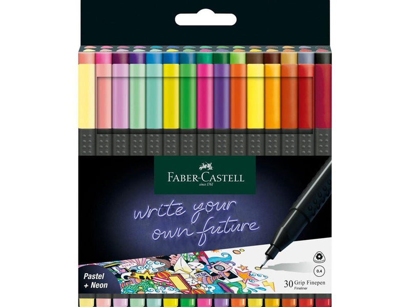 Faber Castell Grip Finepen (30 pcs)