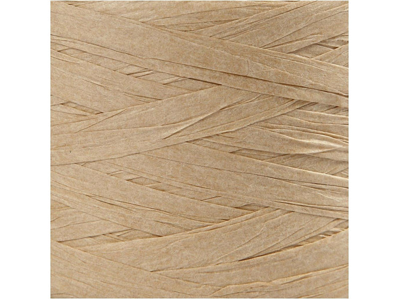 Creativ Company Paper Raffia Yarn Sand Color 100m