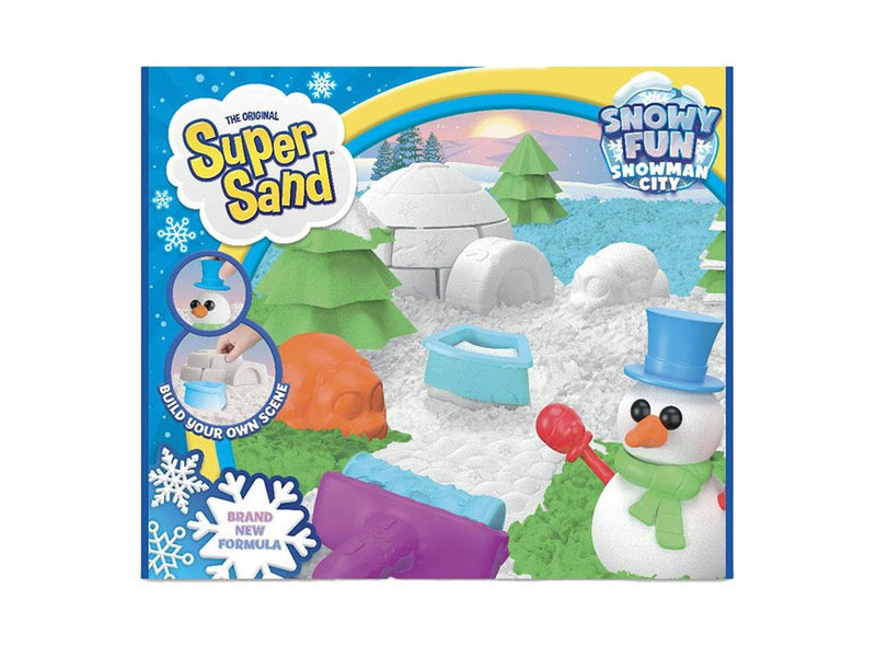 Goliath Super Sand Snowy Fun - Snowman City Playset