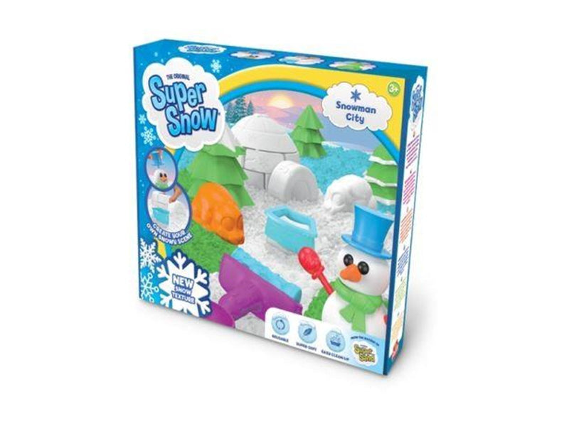 Goliath Super Sand Snowy Fun - Snowman City Playset