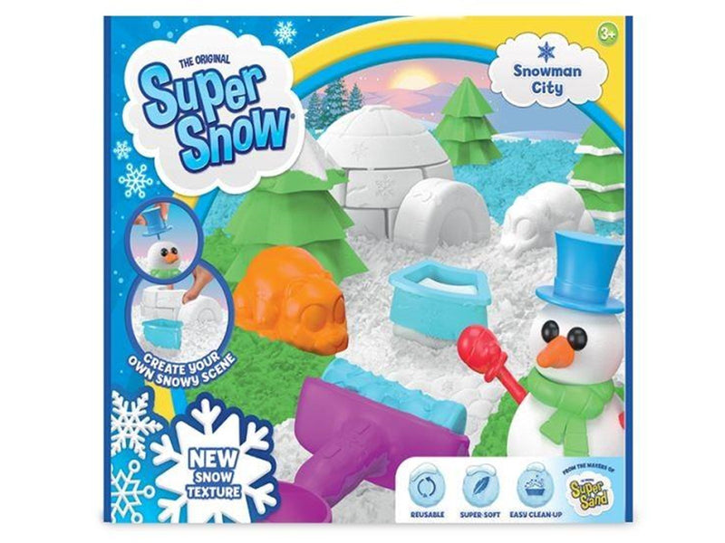 Goliath Super Sand Snowy Fun - Snowman City Playset