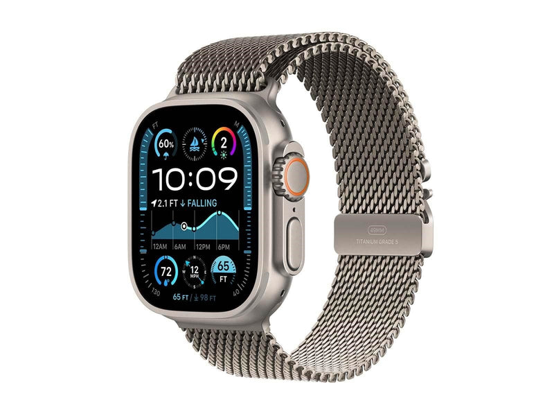 Apple Watch Ultra 2 GPS + Cellular 49mm - Titanium Case with Titanium Milanese Loop - M