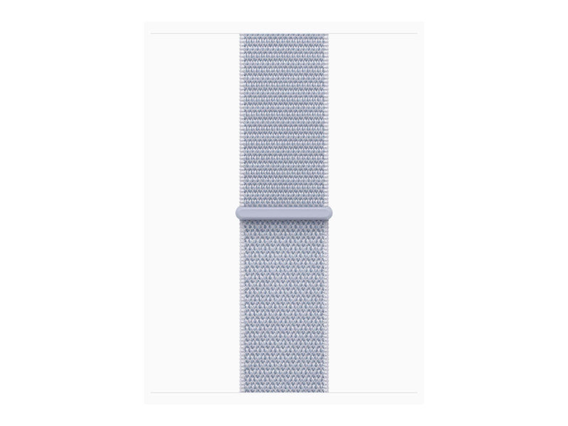 Apple Watch Series 10 GPS 42mm - Silver Aluminium Case with Blue Cloud Sport Loop