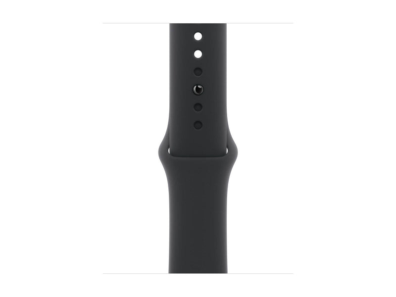Apple Watch Series 10 GPS 42mm - Jet Black Aluminium Case with Black Sport Band - S/M