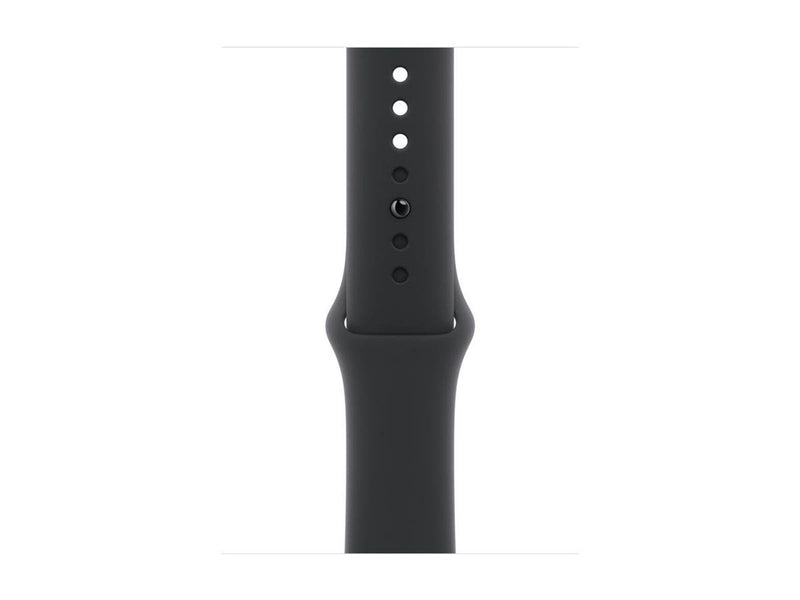 Apple Watch Series 10 GPS 46mm - Jet Black Aluminium Case with Black Sport Band - S/M