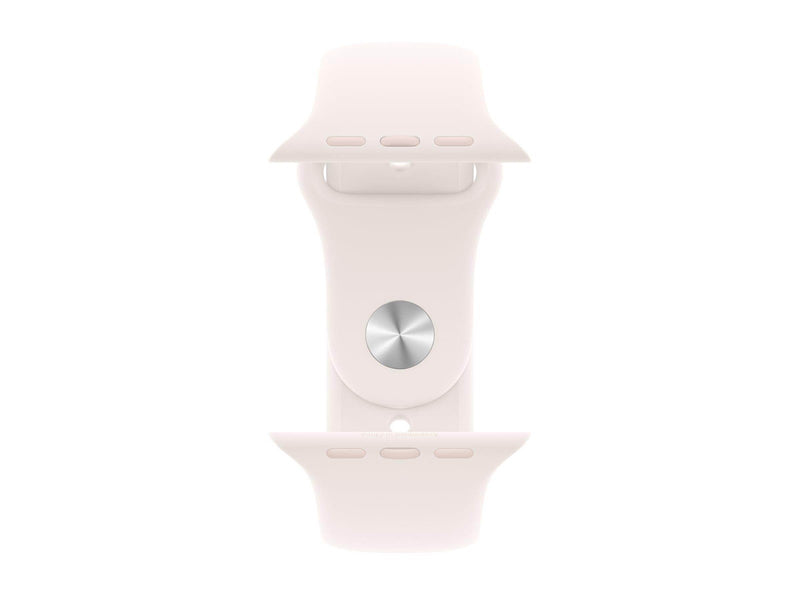 Apple Watch Series 10 GPS 46mm - Rose Gold Aluminium Case with Light Blush Sport Band - S/M