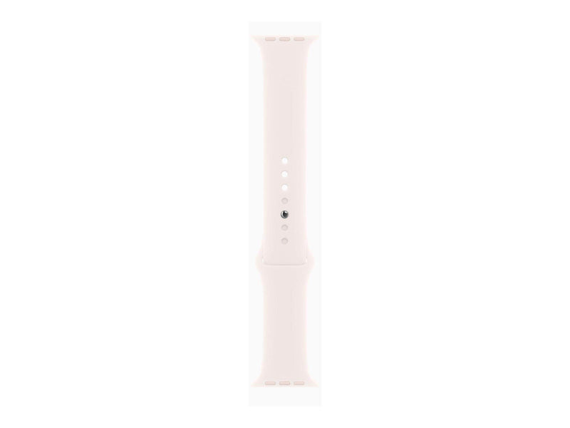 Apple Watch Series 10 GPS 46mm - Rose Gold Aluminium Case with Light Blush Sport Band - S/M