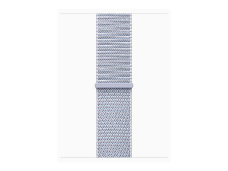 Apple Watch Series 10 GPS + Cellular 42mm - Silver Aluminium Case with Blue Cloud Sport Loop
