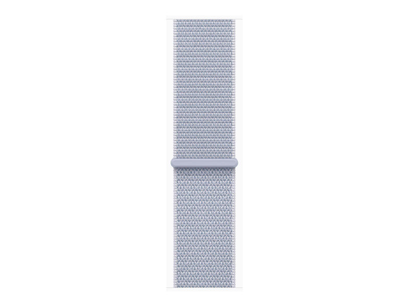 Apple Watch Series 10 GPS + Cellular 46mm - Silver Aluminium Case with Blue Cloud Sport Loop