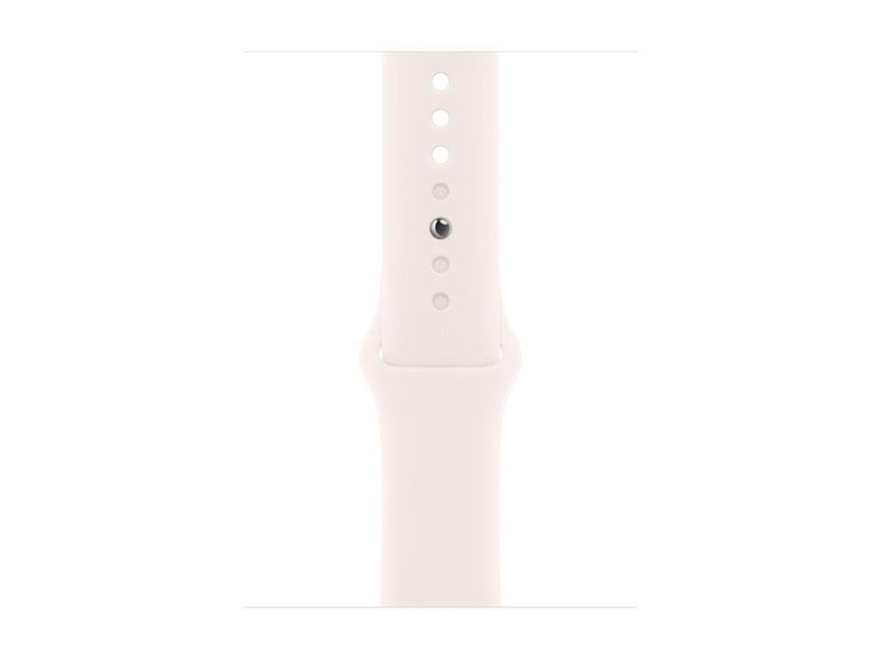 Apple Watch Series 10 GPS + Cellular 46mm - Rose Gold Aluminium Case with Light Blush Sport Band - S/M