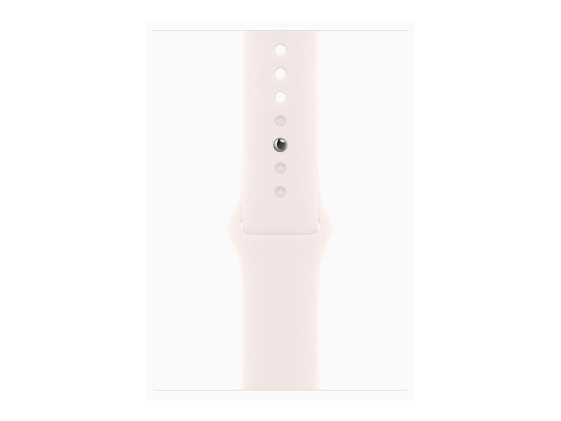 Apple Watch Series 10 GPS + Cellular 46mm - Rose Gold Aluminium Case with Light Blush Sport Band - M/L