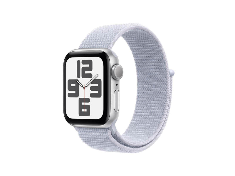 Apple Watch SE GPS 40mm - Silver Aluminium Case with Blue Cloud Sport Loop