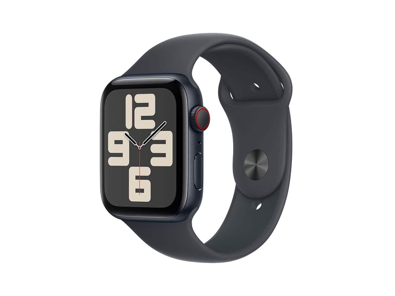 Apple Watch SE GPS + Cellular 44mm - Midnight Aluminium Case with Midnight Sport Band - M/L