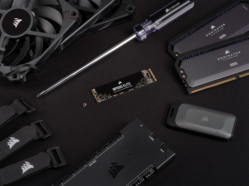 Corsair MP600 ELITE SSD - 4TB - Ohne Kühlkörper - M.2 2280 - PCIe 4.0
