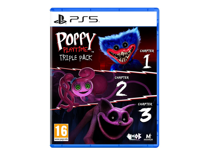 Poppy Playtime Triple Pack - Sony PlayStation 5 - Horror - PEGI 16