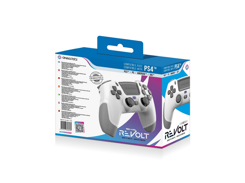 Oniverse Revolt - Wasp White - Wireless Controller - Sony PlayStation 4