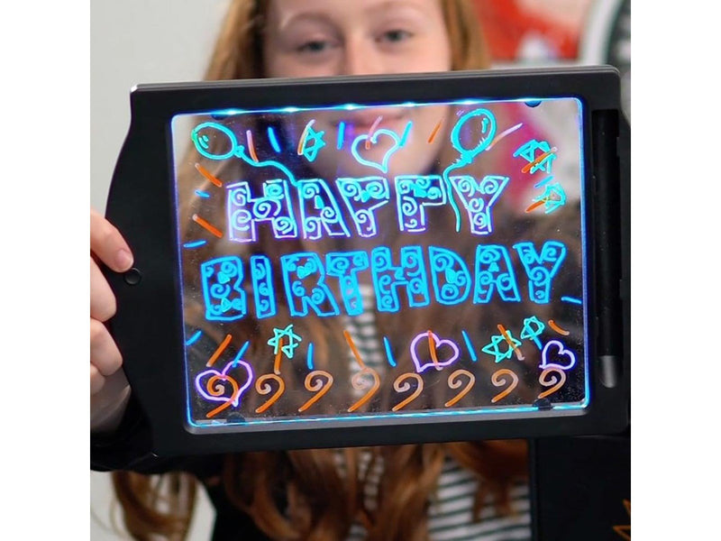 Marvins Magic Glow Art - Neon Effect Drawing Board - Black
