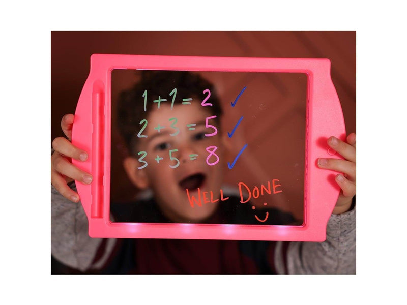 Marvins Magic Glow Art - Neon Effect Drawing Board - Pink