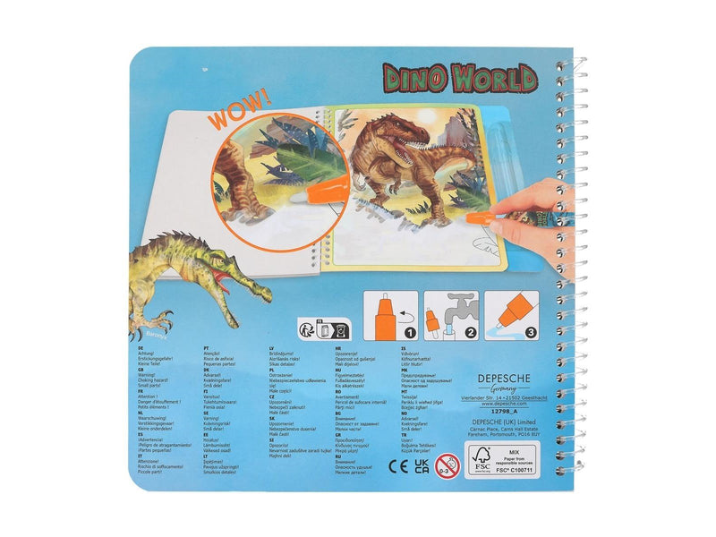 Dino World Aqua Magic Book