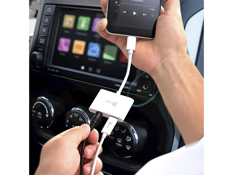 j5create USB-C to 3.5mm Audio Adapter (with PD)