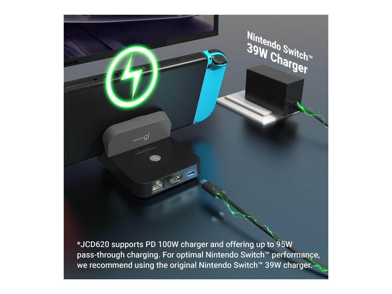 j5create Mini Docking Station for Nintendo Switch