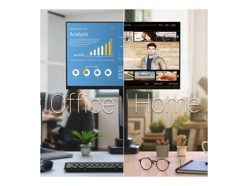 j5create Single Monitor Mount with Dock
