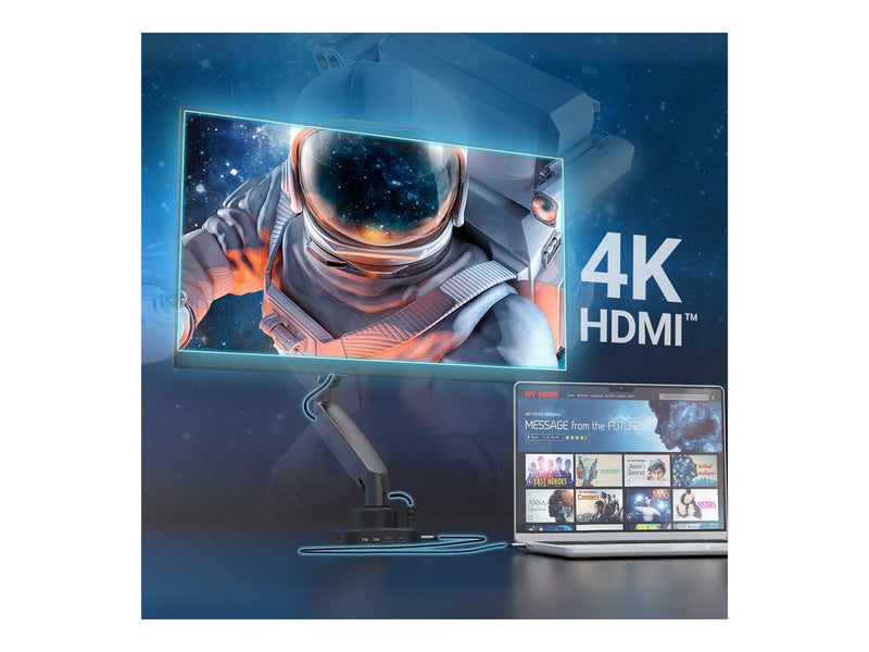 j5create Single Monitor Mount with Dock