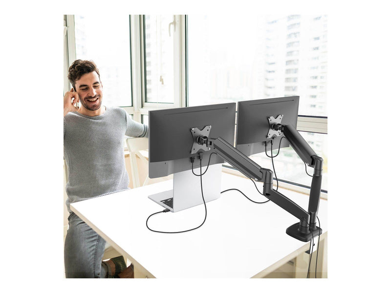 j5create Ergonomic Dual Monitor Mount