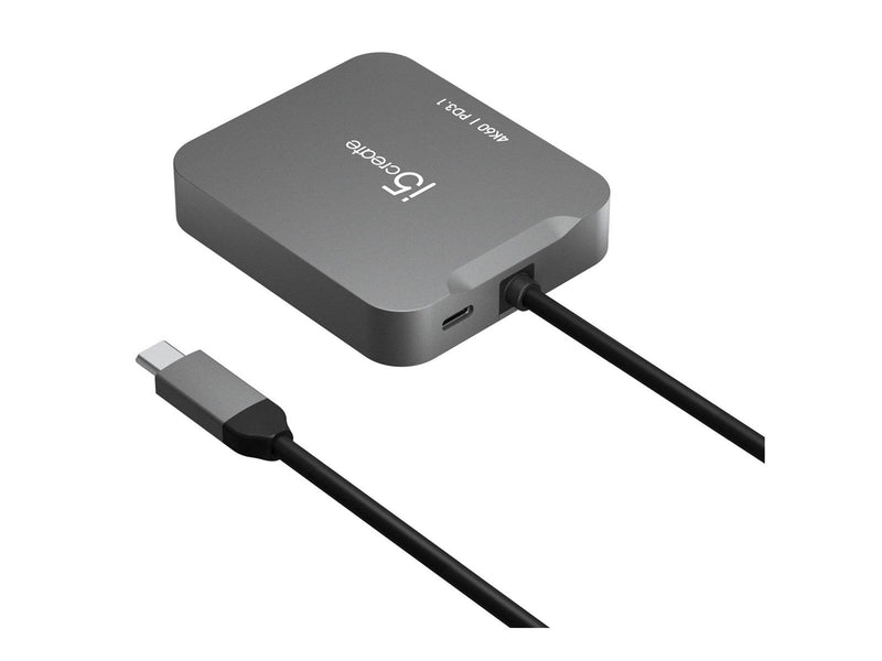 j5create 5-in-1 USB-C Travel Adapter (with Ethernet and 140W PD)