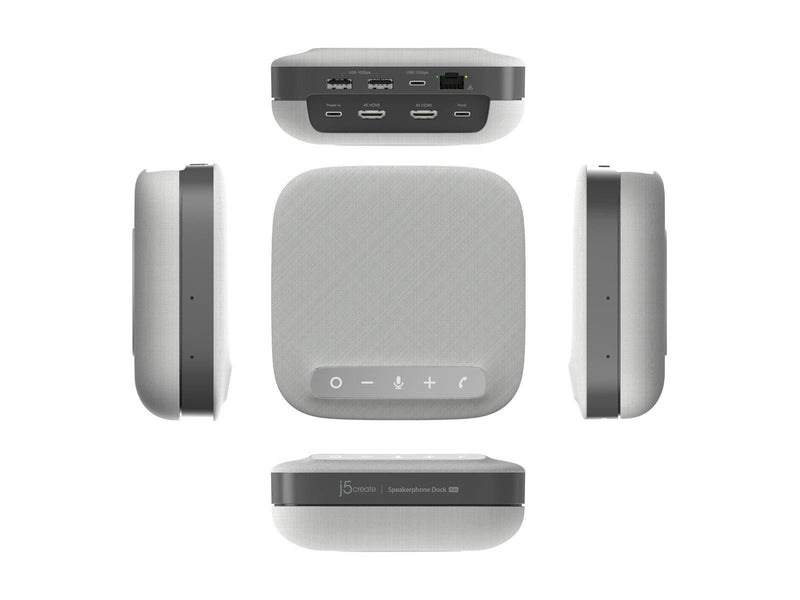 j5create USB-C 4K Speakerphone Dock