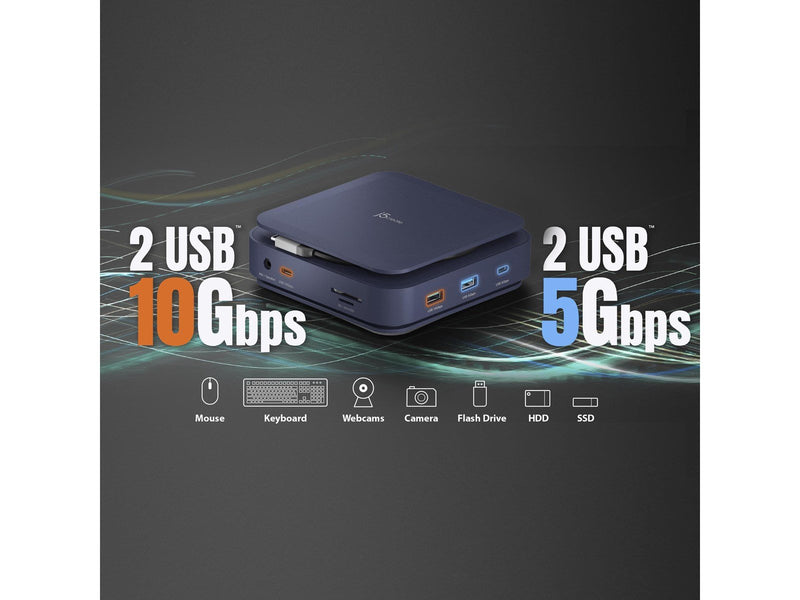 j5create Type-C Dock Dual 4K HDMI Dock