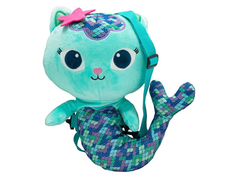 Gabby's Dollhouse 3D Backpack Plush Mercat