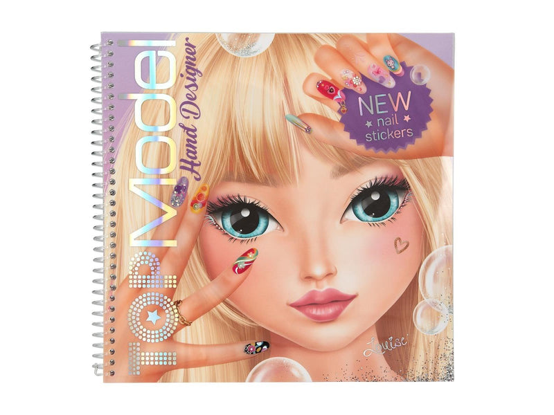 Topmodel Hand Designer Colouring Book