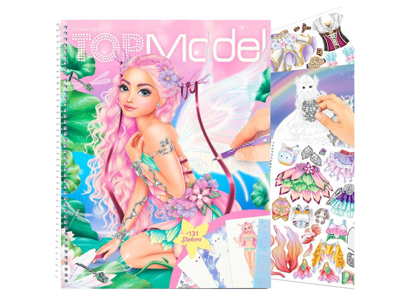 Topmodel Colouring Book Fantasy