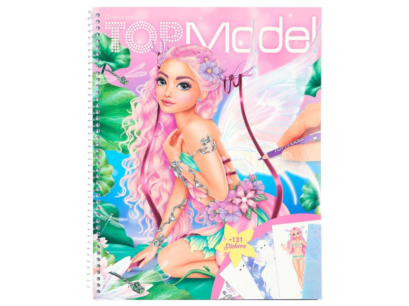 Topmodel Colouring Book Fantasy