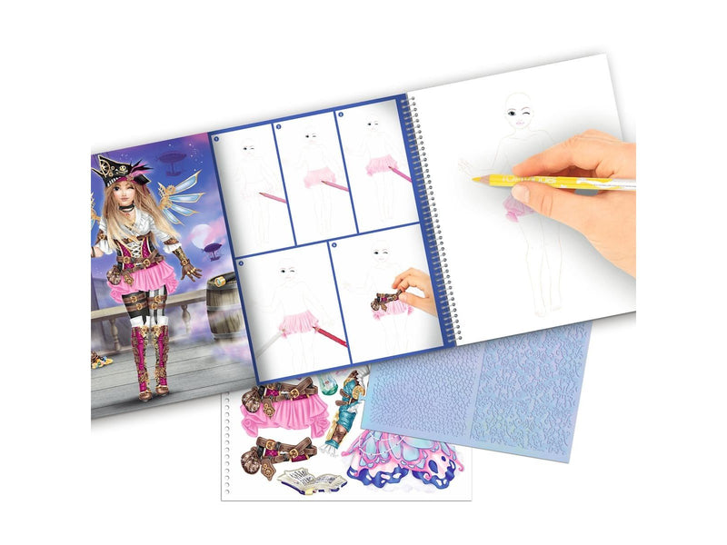 Topmodel Colouring Book Fantasy