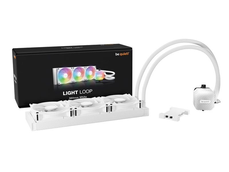 be quiet! LIGHT LOOP 360mm White - CPU-Wasserkühlung - Max 35 dBA